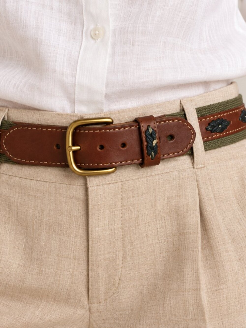 Bishop Made in Italy Leather Belt